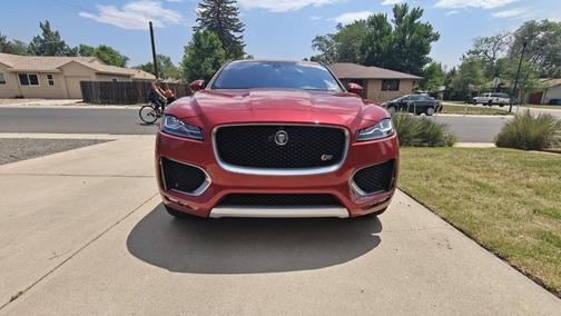 Red 2017 Jaguar F-PACE S