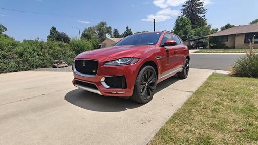 Red 2017 Jaguar F-PACE S