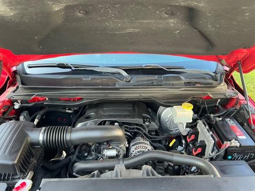 Red 2019 RAM 1500 Big Horn