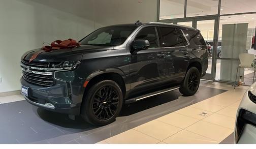 Gray 2021 Chevrolet Tahoe LT