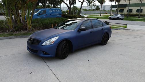 Blue 2013 INFINITI G37 Journey