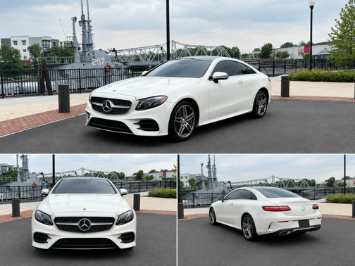 White 2018 Mercedes-Benz E-Class E 400 4MATIC