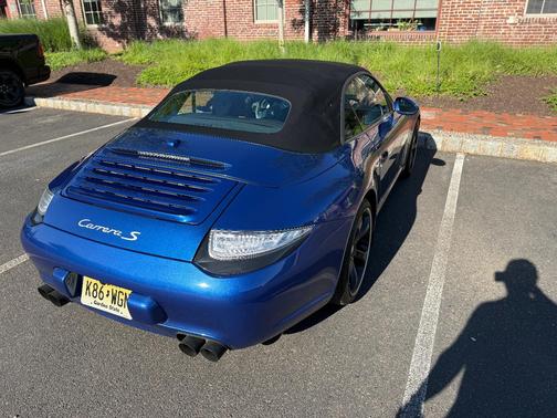 Blue 2009 Porsche 911 911 Carrera S Cabriolet