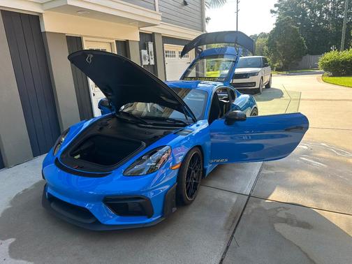 Blue 2024 Porsche 718 Cayman 718 Cayman GT4 RS
