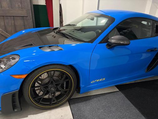 Blue 2024 Porsche 718 Cayman 718 Cayman GT4 RS