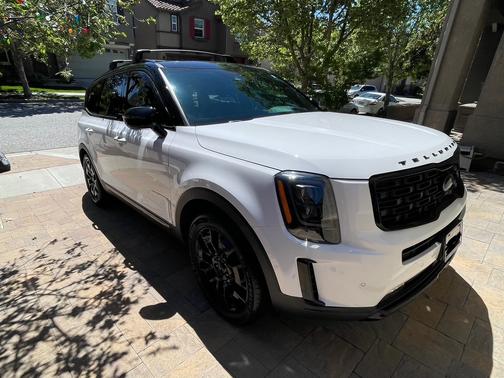 White 2021 Kia Telluride SX