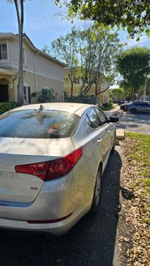 Gray 2013 Kia Optima LX