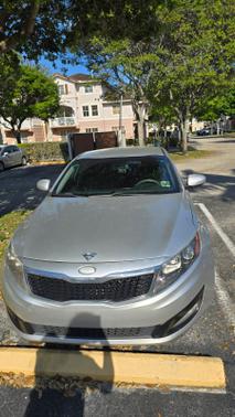 Gray 2013 Kia Optima LX
