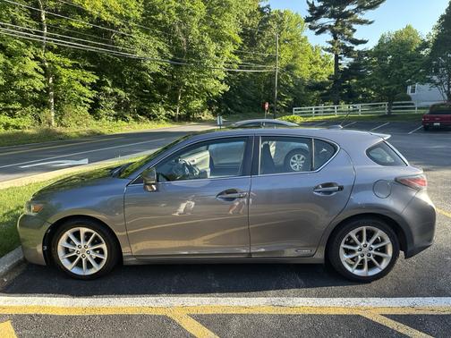 Gray 2012 Lexus CT 200h Premium