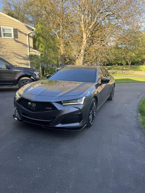Gray 2021 Acura TLX Type S