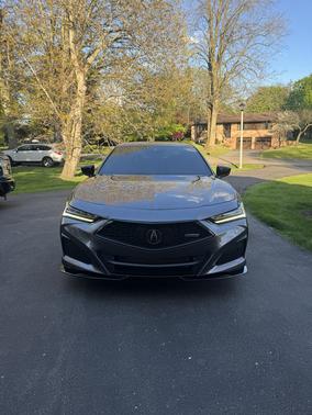 Gray 2021 Acura TLX Type S