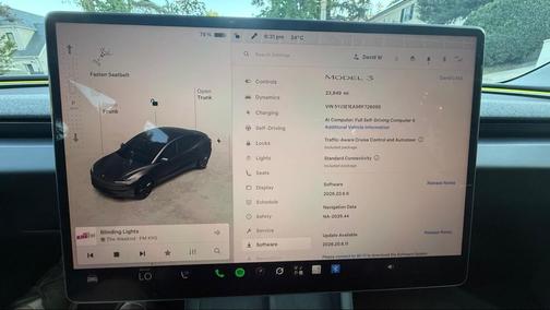 Gray 2024 Tesla Model 3 RWD