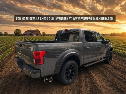 Gray 2018 Ford F-150 Lariat
