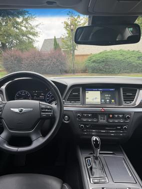 White 2016 Hyundai Genesis 3.8