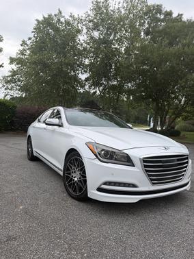 White 2016 Hyundai Genesis 3.8