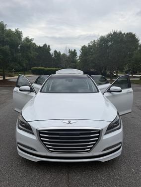 White 2016 Hyundai Genesis 3.8