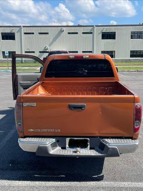 Orange 2005 Chevrolet Colorado Z85