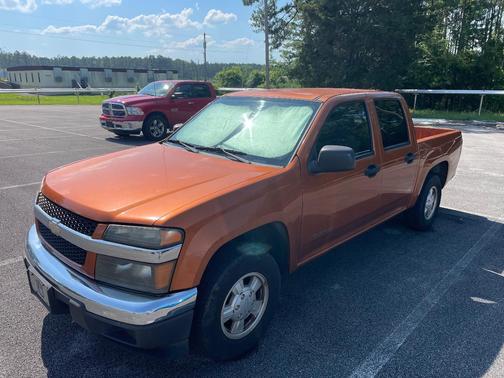 Orange 2005 Chevrolet Colorado Z85