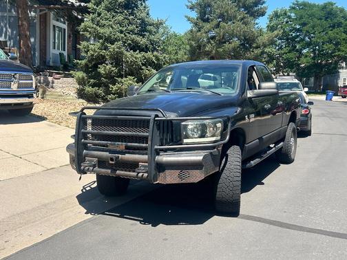 Black 2007 Dodge Ram 2500 Laramie Quad Cab