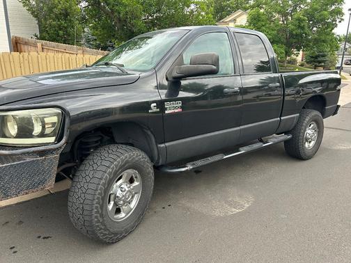 Black 2007 Dodge Ram 2500 Laramie Quad Cab