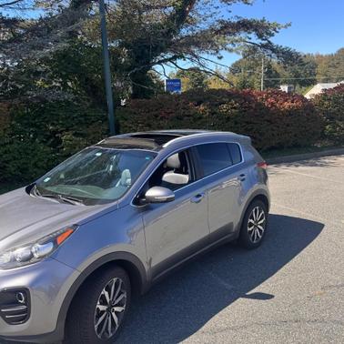Gray 2017 Kia Sportage EX