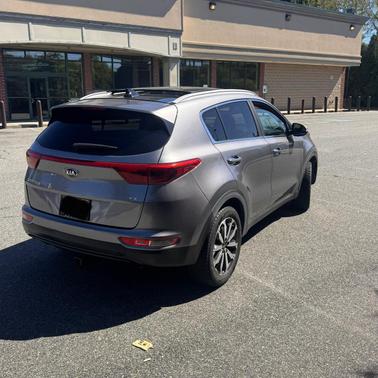 Gray 2017 Kia Sportage EX
