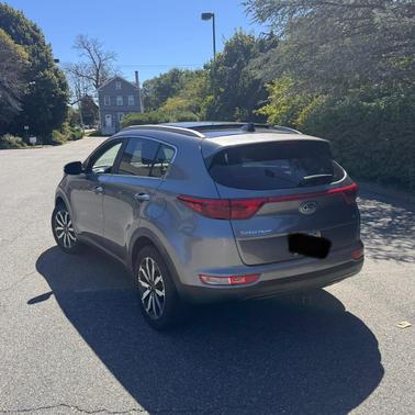 Gray 2017 Kia Sportage EX