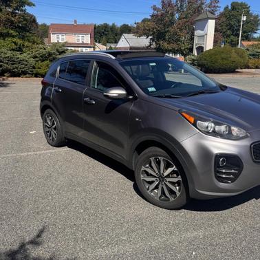 Gray 2017 Kia Sportage EX