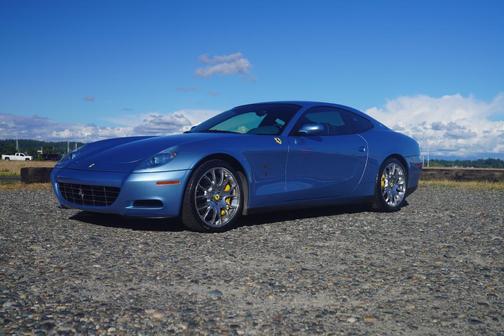 Blue 2008 Ferrari 612 Scaglietti Base