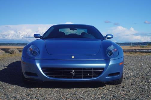Blue 2008 Ferrari 612 Scaglietti Base