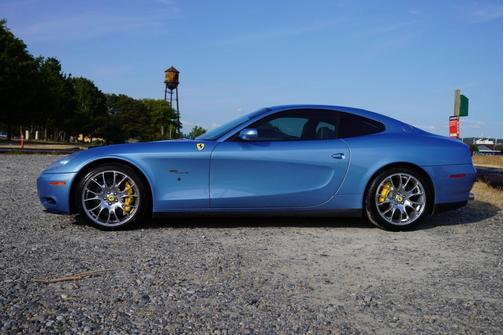 Blue 2008 Ferrari 612 Scaglietti Base