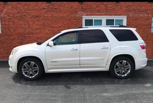 White 2012 GMC Acadia Denali