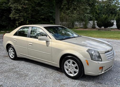 Beige 2007 Cadillac CTS Base
