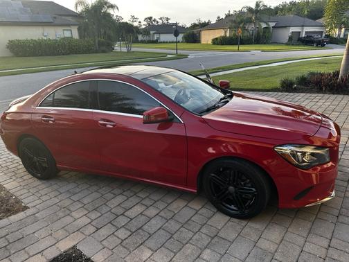 Red 2018 Mercedes-Benz CLA 250 Base