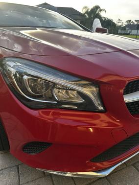 Red 2018 Mercedes-Benz CLA 250 Base