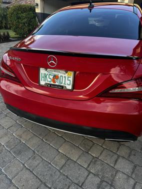 Red 2018 Mercedes-Benz CLA 250 Base