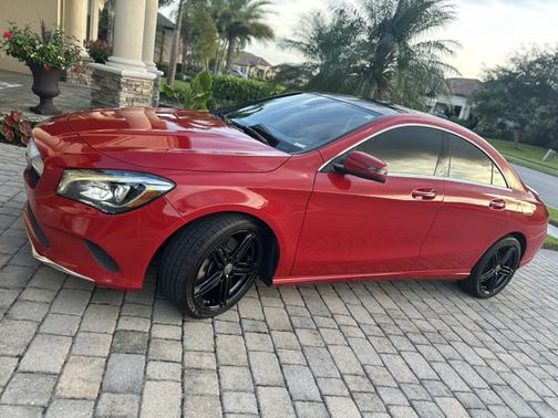 Red 2018 Mercedes-Benz CLA 250 Base