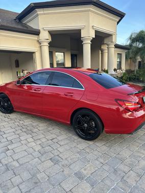 Red 2018 Mercedes-Benz CLA 250 Base