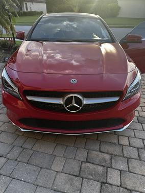 Red 2018 Mercedes-Benz CLA 250 Base