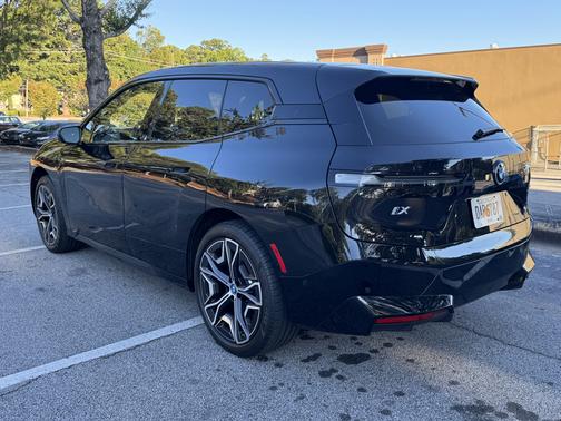 Black 2025 BMW iX xDrive50