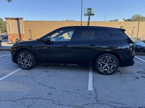Black 2025 BMW iX xDrive50
