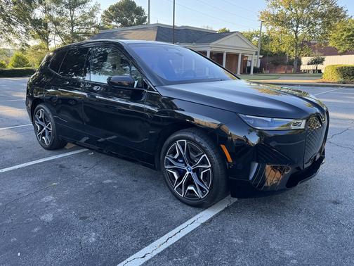 Black 2025 BMW iX xDrive50