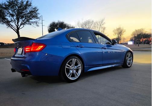 Blue 2013 BMW 335 i