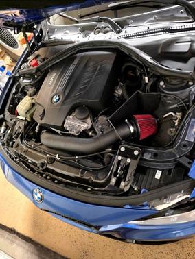 Blue 2013 BMW 335 i