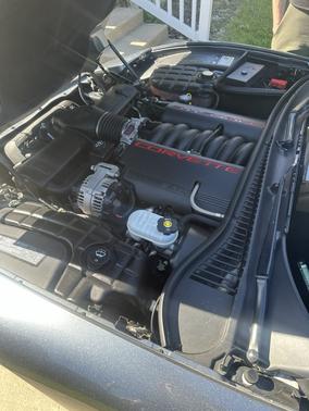 Gray 2004 Chevrolet Corvette Base