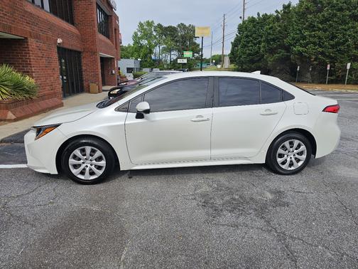 White 2020 Toyota Corolla LE