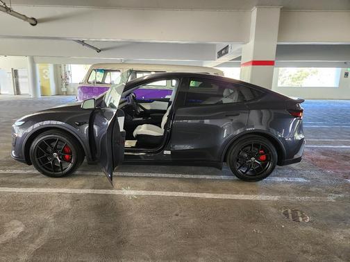 Gray 2026 Tesla Model Y Performance AWD