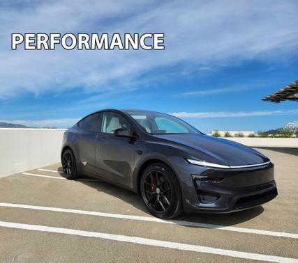 Gray 2026 Tesla Model Y Performance AWD