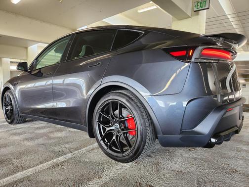 Gray 2026 Tesla Model Y Performance AWD
