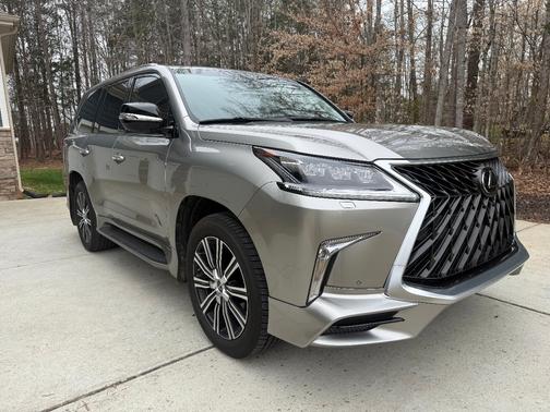 Silver 2018 Lexus LX 570 Three-Row